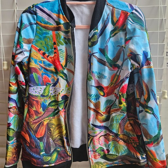 Tropical BlackMilk Bomber Jacket - Picture 3 of 4